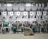 河南輝縣6+2石磨面粉機生產線正在安裝中